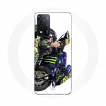Coque Maniacase pour Oppo A93s 5G Motorcycle Valentino Rossi Portugal Monster Energy Yamaha