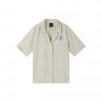 Jordan &Uuml;hev&auml;rviline logotr&uuml;kiga Ameerika vintage mustriga polo l&uuml;hikeste varrukatega T-s&auml;rk Naiste topid Valge DX6302-104 M