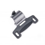 Kaasaskantav pumbahoidja klamber kinnitusraami silikoonrihm Jalgratta minipump miniatuursed gaasiballooni kinnitusadapterid tarvikud must