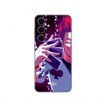 Coque Samsung Galaxy S24 plus Hisoka Morow et les carte hunter x hunter anime Maniacase