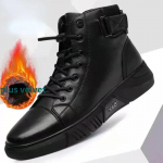 Mood 2024 S&uuml;gis Uued K&otilde;rge S&auml;&auml;rega T&ouml;&ouml;saapad Meestele Platvormiga Pahkluusaapad Moodsad Kvaliteetsed Saapad V&auml;lisjalan&otilde;ud Zapatos De Hombre 39