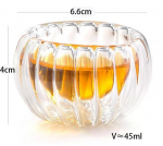 Jaapani stiilis teekann, klaasist teekann, k&otilde;rge boorsilikaatklaasist teekann Puer tee keedukann Pu Erh Gaiwan teekann koos infusiooniribaga