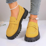 2024. aasta kingad Naiste suures suuruses p&uuml;ksid Naiste Briti stiilis platvormkingad Kontorijalatsid Naistele Kerged vabaaja disainerkingad Zapatos De Mujer 35 pruun