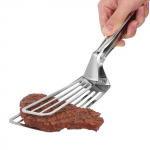 Klambrid Raskeveokite Flipper Roostevaba Teras Praetud Kala Klamber Spaatel Toidutangid Steik Grill 34.00X8.00X4.00CM h&otilde;be
