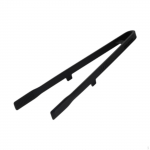 -Grill Clip, Easy to Use, Clean, Non-slip Salad Kitchen Clip for Camping, Steak, valge