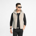 Minkkarusnahast meeste karusnahast vestiga karvamantel minkmantel meeste m&uuml;ts vest mink 170