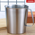 Sojavahast k&uuml;&uuml;nalde valmistamise komplekt: Paksendatud roostevabast terasest pottide ja tasside komplekt 2L Dahua wax cup with scale