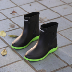 Unisex vihmasaapad Veekindlad kummikingad Meeste ja naiste T&ouml;&ouml; Aed Galoshes Paar Kalap&uuml;&uuml;gi Veejalatsid Jalatsid Bottes De Pluie 36 roheline