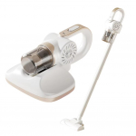 85000Pa juhtmeta tolmulesta eemaldamine UVC-valgusega kaasaskantav mopimasin USB-taaslaetav nutikas tolmuimeja kodu jaoks valge