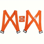 1tk M&ouml;&ouml;bli teisaldamine Kanderihmad T&ouml;&ouml;j&otilde;udu s&auml;&auml;stev m&ouml;&ouml;bel Liigutav &otilde;larihmad Seljarihmad T&otilde;stke raske m&ouml;&ouml;bli transpordirihma k&ouml;is oranž