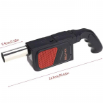 Pihushoitav elektriline grillventilaator Elektriline grill-f&ouml;&ouml;n Kaasaskantav v&auml;lik&auml;mping grill-piknik grill-k&uuml;psetus-Grillimisvahendid must