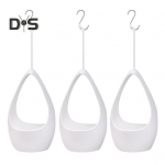 Rippuv istutuskast, tilgakujuline lillepott drenaažiavaga, taimeriputi, rippkorv metallkonksuga sise- ja v&auml;listingimustes aiakaunistuseks 1pc