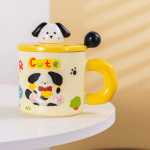 Loominguline armas kutsika keraamiline kruus multifilm V&auml;&auml;rtuslik kohvitass kinkekarbis suveniir paarile s&uuml;nnip&auml;evakingitus 420ML