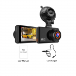 2025 Uus Kaheobjektiiviga 4K WiFi GPS Auto s&otilde;idusalvesti Automaatne s&otilde;idusalvesti Time-lapse video Sisseehitatud Toetab 24-tunnist parkimismonitori Single camera