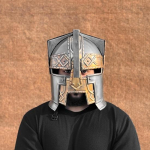 Terasest Moria p&auml;kapiku kiiver T&auml;iuslik j&otilde;ulukink cosplay jaoks, rollim&auml;ngudeks, kollektsion&auml;&auml;ridele Vapustav rekvisiidi koopia