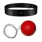 Poksirefleksi pallipea treeningkomplekt Speed ​​Punch Ball Professionaalne poksitreeningu varustus Fitness Treeningvarustus with ball & thread punane