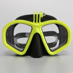 Mirror Lens Professionaalne sukeldumismask snorgeldamiskomplekt t&auml;iskasvanutele Sukeldumis-ujumise veealuse prillide mask kinnitusega GoPro jaoks