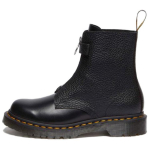 dr. Martens 1460 Eestt&otilde;mblukuga Nahast Paeladega Saapad Mustad Naiste Tossud 32054001 36