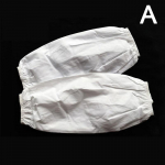 Valge puuvillane varrukas ilma s&otilde;nata varruka varruka kaitse varrukakate Toit S&ouml;&ouml;kla Restoran Tervis T&ouml;&ouml;kaitse Varrukakate Valge 38*18cm