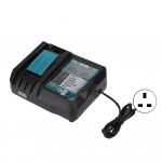 Liitiumioonaku laadija Makitale 14,4 V 18 V, sisseehitatud LCD-ekraan EU Plug