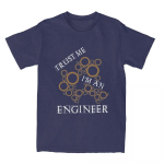 Meeste T-s&auml;rk Usalda mind ma olen insener Naljakad T-s&auml;rgid Suvine T-s&auml;rk Vintage Vabaaja Puuvillased Topid S