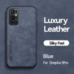 Oneplus 8 9 7 Pro Case Nahast tekstuuriga auto magnetaluse hoidiku telefoni&uuml;mbrisele One Plus 9RT 7T 8T Nord 9 Pro RT tagakaas For Oneplus 7