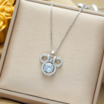 Uus Karu V&auml;rviline Tsirkoon Armas Mitmek&uuml;lgne Kerge Luksus Kaelakee Ripats Rangluukett Naised