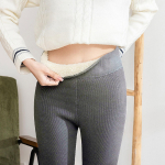 Naiste k&otilde;rge v&ouml;&ouml;kohaga vabaaja p&uuml;ksid &uuml;hev&auml;rvilised fliisist termoretuusid Talvised pikad fliisp&uuml;ksid pl&uuml;&uuml;sist jooksmine M