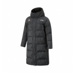 Li Ning CBA Seeria Professionaalne Korvpall Mugav Vabaaja Lihtne Pika Kapuutsiga Puuvillane Jakk Meeste &Uuml;ler&otilde;ivad Must Hall AFMU017-3 M