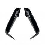 Paar Auto Esistange Huule Splitter Canards Spoiler Udutule Kulmukate Raami Kate Iluv&otilde;re F30 F31 M Sport 2012-2019 jaoks Style A Glossy Black