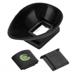 Kaamera pildiotsija silmakupp p&auml;ikesekaitse 22mm ovaalne vesilood k&uuml;lmkinga katte komplekt D300 D200 D90 D80 D7000 jaoks