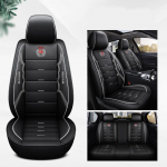 1 tk universaalne PU-nahast autoistme veekindel luksuslik mattkatted autoistme kaitsekate, hingav padi neljaks hooajaks(Ainult &uuml;ks istmekate) One Seat valge