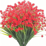 12 kimpu kunstlilli, v&auml;listingimustes UV-kindlad kunstlilled, esmaklassilise oks&uuml;datsioonikindlusega kunstlill