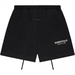 Fear of God Essentials Klassikaline dressip&uuml;ksikud Jet Black Meeste Alusp&uuml;ksid 160AS252000F S