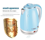 Elektriline veekeetja: 304 roostevaba teras, isoleeritud, automaatne v&auml;ljal&uuml;litus Electric Kettle white