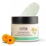 CITTA Cica Face Scrub For Tan & Dead Cells Removal | India&rsquo;s 1st Frosted Texture Scrub For Oily & Sensitive Skin| For Men & Women | 50 gm