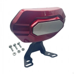 Electric Backrest Multifunction Soft Cushion Replacement Easy to Install Sissy Bar Backrests Rear