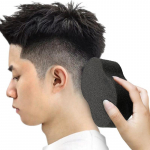 Magic Barber Sponge Juuksehari Black Sponge Kahepoolsete Juuste Curl Weave Juuksuri Sponge P&uuml;hkimishari L&otilde;ikusteks