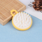 Puhastus Silikoon &scaron;ampoon Peanaha Juuste Masseerija &Scaron;ampoon Massaaž kammihari Peanaha Masseerija Juuksedu&scaron;ihari Kammihooldus Kodut&ouml;&ouml;riist kollane