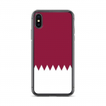 Coque T&eacute;lephone Drapeau Qatar &ndash; iPhone XS