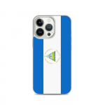 Coque iPhone &ndash; mitmev&auml;rviline &ndash; Drapeau Nicaragua &ndash; Supp &ndash; Silikoon &ndash; &Uuml;hilduv iPhone 13 Pro