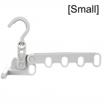 Kaasaskantav kokkupandav reisiripp Kokkupandav riiete kuivatusrest Reisipuud 5 auguga riputusriiul hotelli matkamiseks Small-1PC