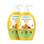 Mamaearth Ubtan Sunscreen SPF 30 Body Lotion With Turmeric & Saffron For Glowing Skin &ndash; Pack of 2 x 300ml