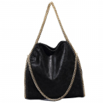 Suure mahutavusega naiste ketiga kandekott suur kott &uuml;he &otilde;la &uuml;le kantav crossbody kott must