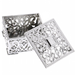 Plastikust aardekarp Ruudukujuline kommikarp Aardelaekas pulmade teenetekarp