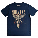 100% puuvillased TOPID UNISEX T-S&Auml;RGID MEESTELE NAISTELE Nirvana In Utero Autorise T-s&auml;rk Meestele M keskmine elektriline sinine v&auml;rv
