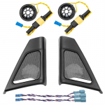 Auto esiuukse k&otilde;rgsagedusk&otilde;lari kate BMW F10 F11 5. seeriale 2011-2017 520 523 525 528 Kolmekordse helinupuga k&otilde;lariraam audio 65139184794 12V