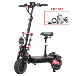 BOYUEDA S5 Electric Scooter 6000W dual Motor 60V38AH Battery 11 off-road Tire Escooter 85km/h Max Speed Disc Brakes LCD Display