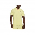 Nike Court Slam Dri-FIT ADV Logo &Uuml;hev&auml;rviline Mugav Vabaaja L&uuml;hikeste Varrukatega Polo S&auml;rk Meestele Polo S&auml;rgid Heleroheline Keskmine Hall FZ6850-331 M