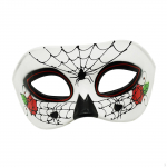 Maskeraad Reguleeritav Pooln&auml;gu Klubi Mardi Gras Pulmade jaoks 17x10cm valge
